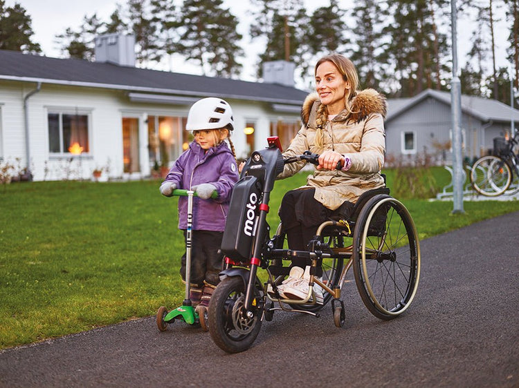 Front Mounted Power Assist Device - Beyond Mobility.