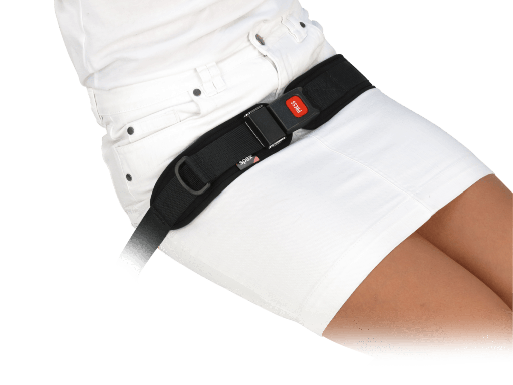 Spex 2 - Point Padded Hip Belt - Centre Pull - Beyond Mobility.