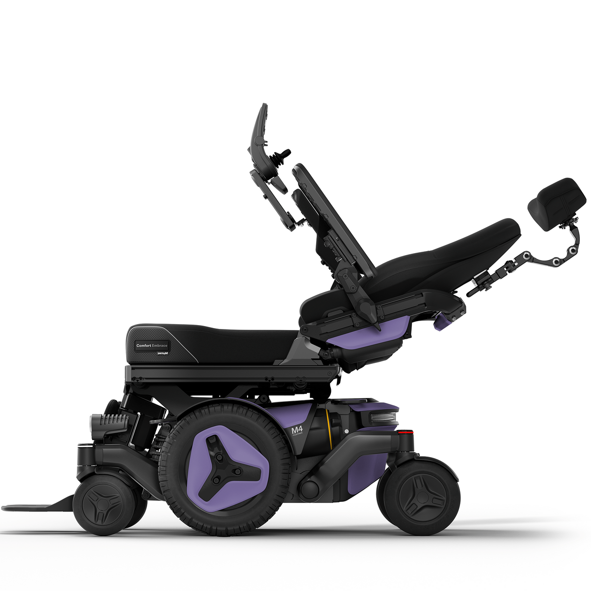 Permobil M4 Nexa Powerchair Side Profile. 
