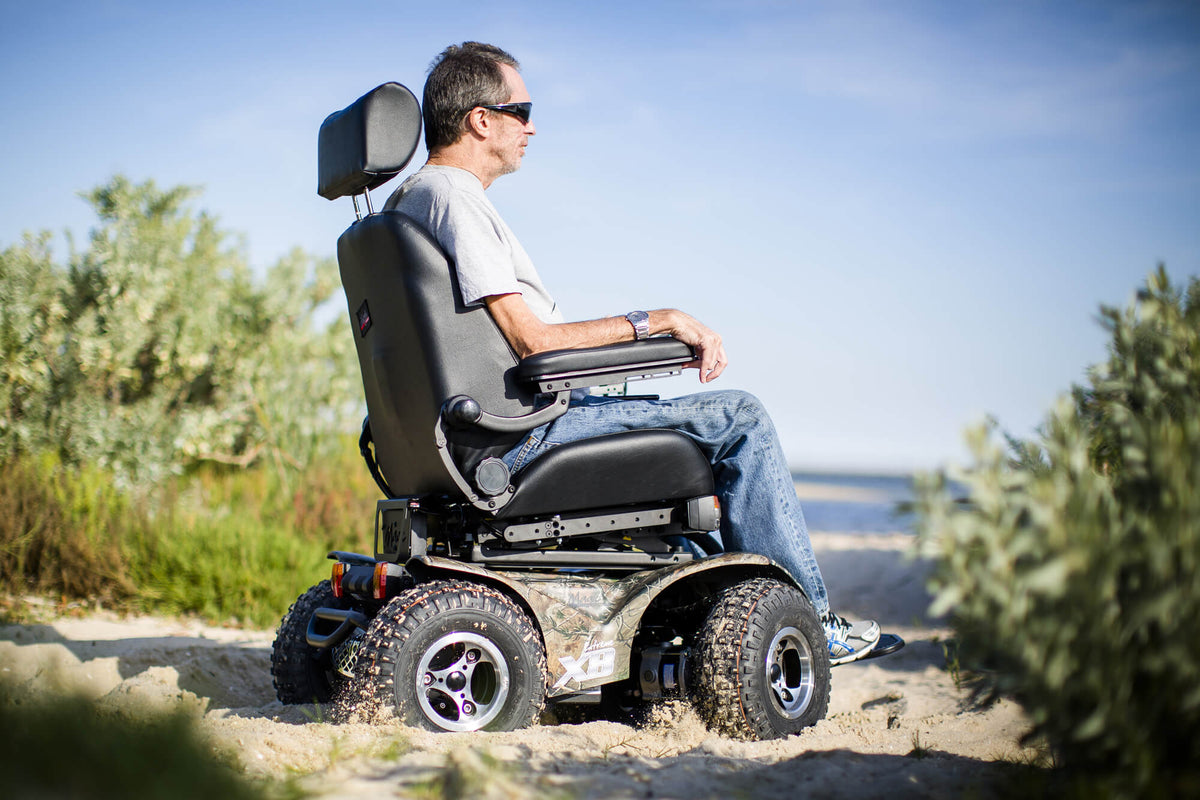 Magic Mobility Extreme X8 | All-Terrain Powerchair – Beyond Mobility.