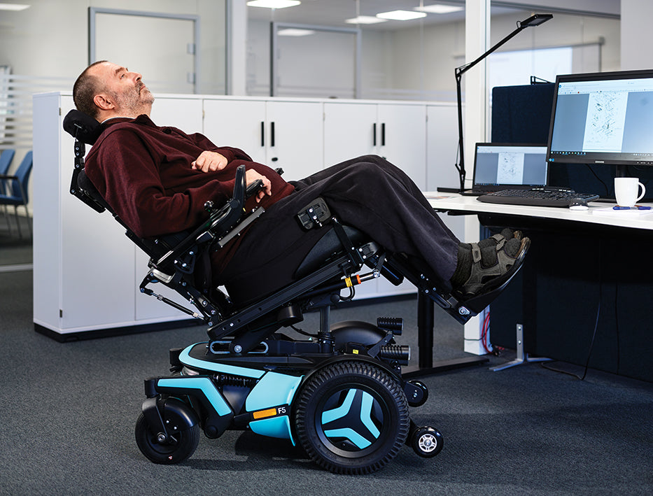 Permobil F5 Corpus with Posterior Tilt system - Beyond Mobility