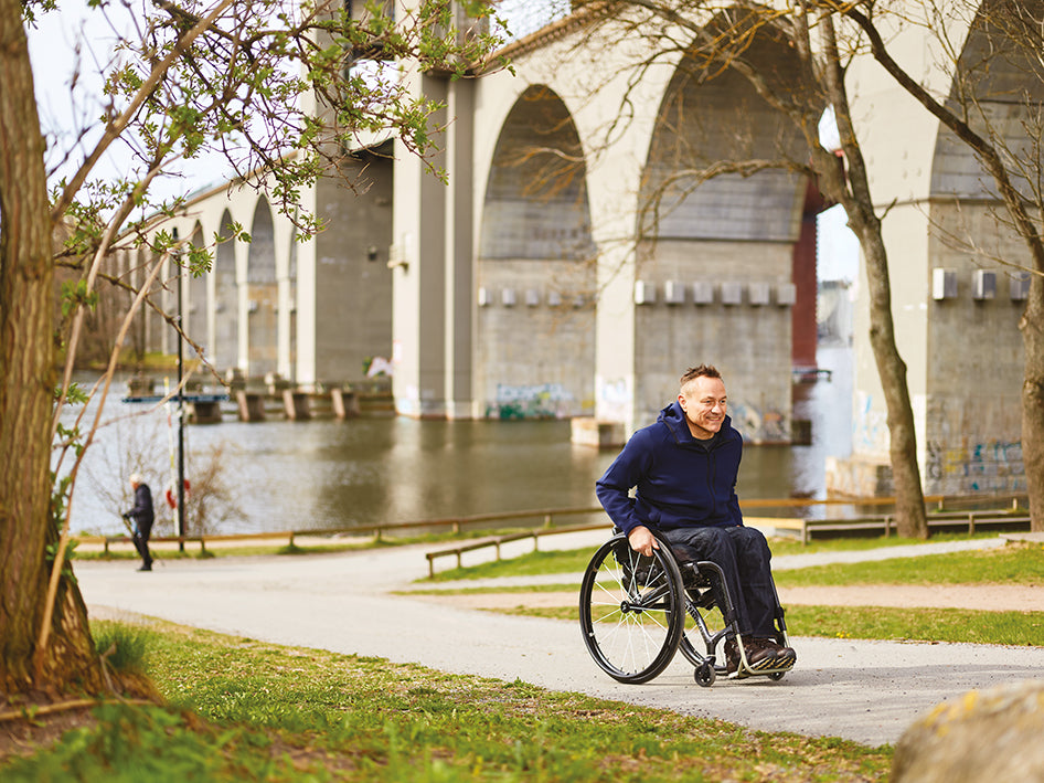 The Super Lightweight Panthera X Active Manual Wheelchair from Beyond Mobility