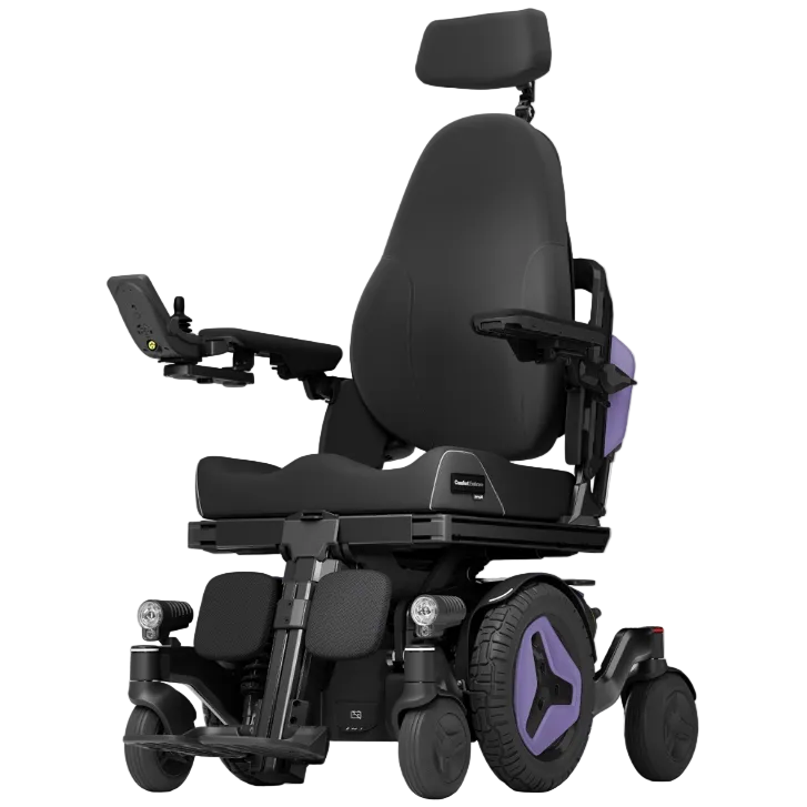 Permobil M4 Nexa in Purple 