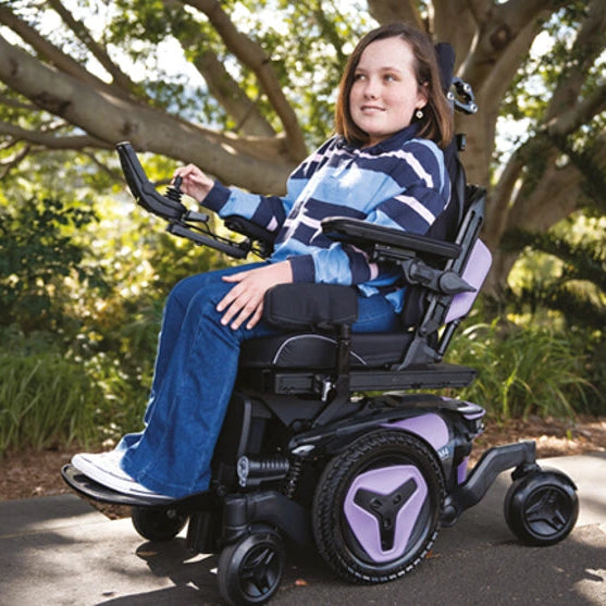 The Permobil M4 Nexa Junior Powerchair