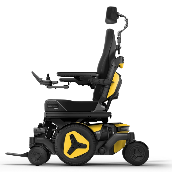 Permobil M4 Nexa in Yellow