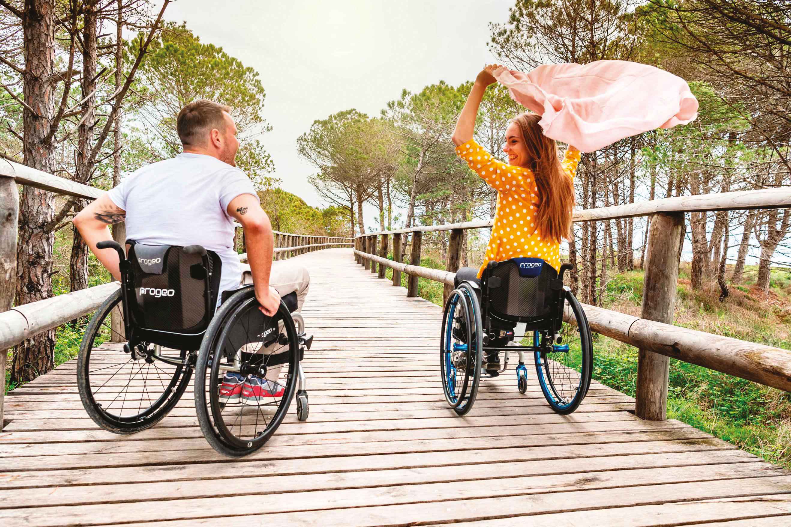 Two Progeo Joker Active Manual Wheelchairs from Beyond Mobility 