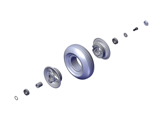 Castor Wheels - 180 x 68 - Beyond Mobility.